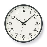 無印良品 アナログ時計 大 ブラック MJ-ACLBK2 良品計画