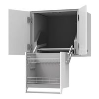 アズワン 材料キャビネット(ハイタイプ(上部収納))44kg SU-D 1台 8-567-02（直送品）