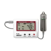 ティアンドデイ 温度湿度データロガー(無線LANタイプ) 特急校正証明書付 TR72A-S 1台 4-1098-01-23（直送品）