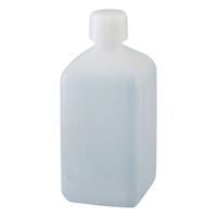 ニッコー・ハンセン 標準規格瓶 角型細口(ナチュラル) 1L 1本 1029-04 10-2904-55（直送品）