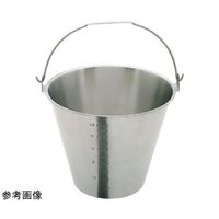 杉山工業 18ー8目盛付バケツ(ベース無)約20L SH-6549-20NBM 1個 67-2417-69（直送品）