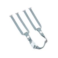 アークランズ ワンタッチバックル式あご紐一式 クイック耳ひもタイプ 290753 1個 64-3678-43（直送品）