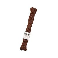 アークランズ シュロ縄 小束 6mm×20m 茶 727819 1個 62-9956-72（直送品）