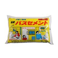 家庭化学工業 急硬バスセメント 1.5kg ホワイト 209842 1個 63-1866-60（直送品）