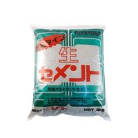 家庭化学工業 速乾生セメント 4kg グレー 209785 1個 63-1866-21（直送品）