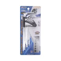 高儀 TKG ボールポイント六角棒レンチセット 9本組 1156350 1個 63-7070-52（直送品）