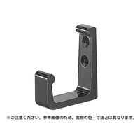 シロクマ L形フック小黒 A-38 1個 61-9502-51（直送品）