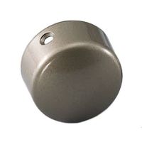 シロクマ エンドキャップ横穴35径アンバー BR-108 1個 61-9498-08（直送品）