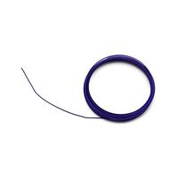 日本化線 デザインワイヤー 自遊自在 wire COLOR グレープ 0.9φmm×5m 63-7940-23 1巻（直送品）