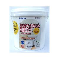 フジワラ化学 簡単安心珪藻土 10kg ホワイト 209563 1個 62-8722-18（直送品）