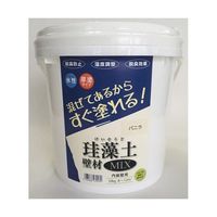 フジワラ化学 珪藻土壁材MIX 10kg バニラ #47017 1個 63-5648-37（直送品）