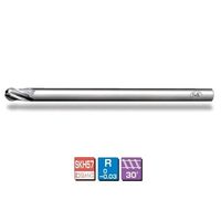 三興製作所 4枚刃ボールエンドミル(ロングシャンク) FFB4TLS R12.5 1本（直送品）