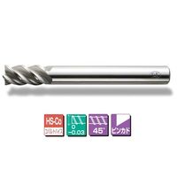 三興製作所 4枚刃ハイヘリックスエンドミル(ロングシャンク) HV4TLS 25 25.0 1本（直送品）