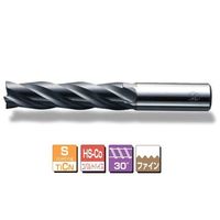三興製作所 S(TiCN)コーティングファインピッチエンドミル(ロング刃)(4枚刃&6枚刃) SーFPαL 18X75 S-FPaL 1本（直送品）