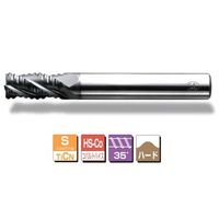 三興製作所 S(TiCN)コーティングαニックエンドミル(ハードタイプ)(4枚刃&6枚刃) SーαH 35 S-aH 35.0 1本（直送品）