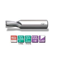 三興製作所 キー溝用エンドミル(ストレートシャンク)(2枚刃) SM 9+ 9.0 + 1セット(2本)（直送品）