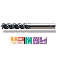 三興製作所 S(TiCN)コーティングエステックマッスル(ロング刃)(3枚刃) SSML 30 30.0 1本（直送品）