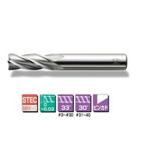 三興製作所 エステック4枚刃エンドミル(ショート刃) STEC4T 7.5 1本（直送品）