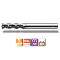 三興製作所 S(TiCN)コーティングαニックエンドミル(レギュラ刃)(4枚刃&6枚刃) SーαM 30X25 S-aM 1本（直送品）