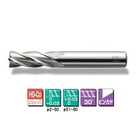 三興製作所 ハイス4枚刃エンドミル(ショート刃) VS4T 35 35.0 1本（直送品）