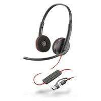 HP(Inc.) Poly Blackwire 3220 Stereo USBーC Headset 8X228AA 1個
