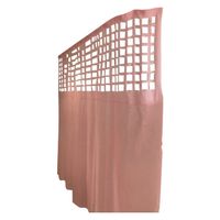 リリー ディスポ防炎カーテンイージーメッシュ 24978801 11351(ピンク) 1枚（直送品）