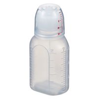 エムアイケミカル 投薬瓶ハイオール 60mL 凸凹目盛り（未滅菌）赤線目盛り薬杯付  24809701 60CC（200本入） 1箱（直送品）