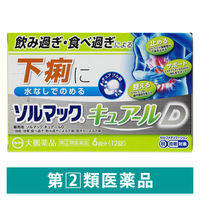 ソルマックキュアールD 12錠 大鵬薬品工業 食べ過ぎ・飲み過ぎによる下痢【指定第2類医薬品】