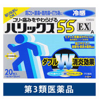 ハリックス55EX冷感A20枚 テイコクファルマケア 肩こり 腰痛 打撲【第3類医薬品】