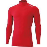 Yonex(ヨネックス) ゲームウェア ジュニアハイネック長袖シャツ J150 レッド STBF1015J 1枚（直送品）