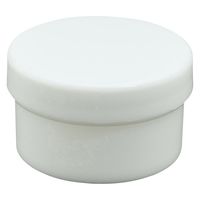 浅井商事 プラ壷 24810002 白 20ML(100コイリ) 1箱(100入)（直送品）