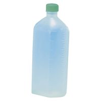 サンケミカル サンケミ 1型投薬瓶 500mL 凸凹目盛り 25282606 キャップ色：緑 10008（500CC）50ホン 1箱（50入）（直送品）