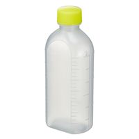 エムアイケミカル 投薬瓶PPB 150mL 凸凹目盛り（滅菌済）少数包装 08285029 キャップ色:黄 150CC（5本入り）1箱（直送品）