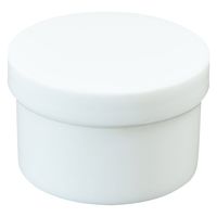 浅井商事 プラ壷 24810004 白 50ML(100コイリ) 1箱(100入)（直送品）
