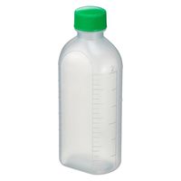エムアイケミカル 投薬瓶PPB 150mL 凸凹目盛り（滅菌済）少数包装 08285029 キャップ色:緑 150CC（5本入り）1箱（直送品）