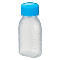 エムアイケミカル 投薬瓶PPB 30mL 凸凹目盛り（滅菌済）少数包装 08285026 キャップ色:青 30CC（20本入り）1箱（直送品）