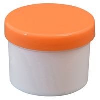 浅井商事 プラ壷 24810003 オレンジ 30ML(100コイリ) 1箱(100入)（直送品）