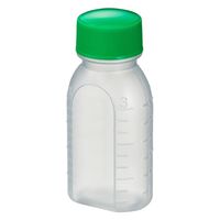 エムアイケミカル 投薬瓶PPB 30mL 凸凹目盛り（滅菌済）少数包装 08285026 キャップ色:緑 30CC（20本入り）1箱（直送品）