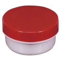 馬野化学容器 UG軟膏壷 24810202 蓋:赤 3-53(24ML)100イリ 1箱(100入)（直送品）