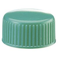 馬野化学容器 シャトル用キャップ 24809604 緑 1-91(50イリ) 1箱(50入)（直送品）