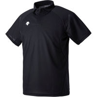 DESCENTE(デサント) マルチスポーツ メンズ ポロシャツ S ブラック×チャコール DTM4000 1セット(1枚入×2)（直送品）