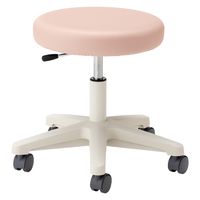 マツヨシ ナースチェア(背なし) 背なし 25256601 ピンク MY-N3245R 1台（直送品）
