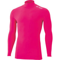 Yonex(ヨネックス) ゲームウェア ジュニアハイネック長袖シャツ J140 ブライトピンク STBF1015J 1枚（直送品）