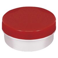 馬野化学容器 UG軟膏壷 24810204 蓋:赤 3-55(58ML)100イリ 1箱(100入)（直送品）