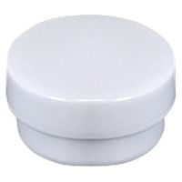 馬野化学容器 UG軟膏壷 24810201 蓋:白 3-52(12ML)100イリ 1箱(100入)（直送品）