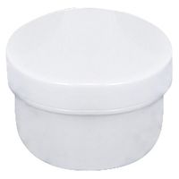 馬野化学容器 UG軟膏壷 25365800 蓋:白 3-58(80ML)75イリ 1箱(75入)（直送品）