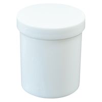 浅井商事 プラ壷 24810005 白 100ML(50コイリ) 1箱(50入)（直送品）