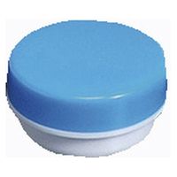 馬野化学容器 UG軟膏壷 24810200 蓋:青 3-51(6ML)100イリ 1箱(100入)（直送品）