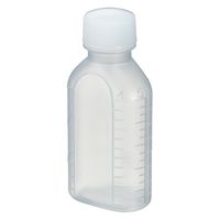 エムアイケミカル 投薬瓶PPB(滅菌済)少数包装 08285027 キャップ:白PE(基本色) 60CC(15ホンイリ) 1箱(15入)（直送品）
