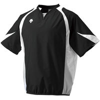 DESCENTE(デサント) 野球＆ソフトボール ウインドシャツ JＲ 半袖ウインドジャック O BKWH PJ321B（直送品）